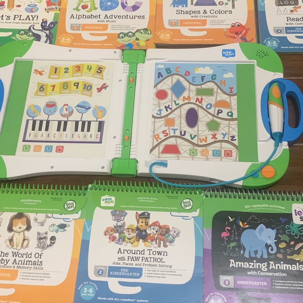 Leapstart with 7 books